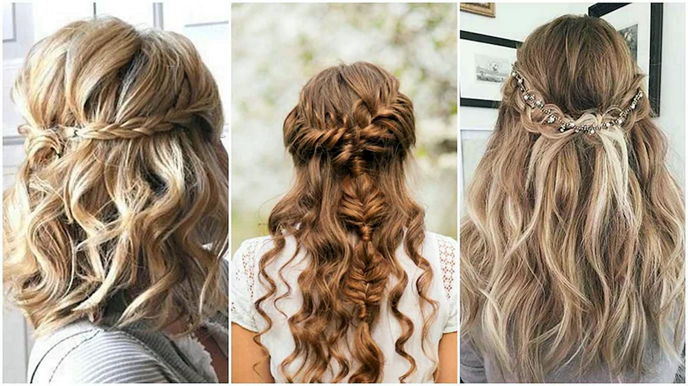Frisuren Locken für mittellanges Haar
