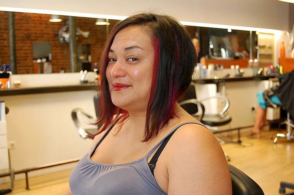 Fettgesichtsfrisuren