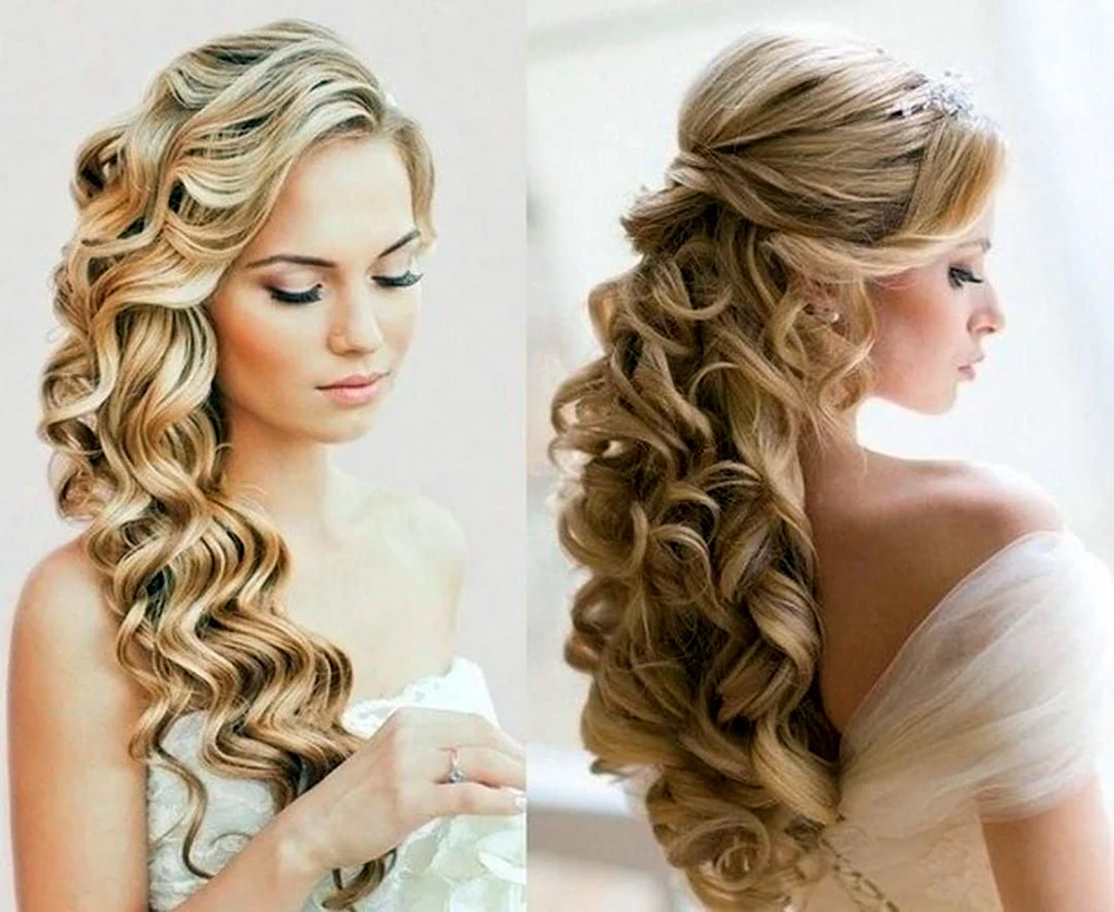 Frisuren mit losem Haar