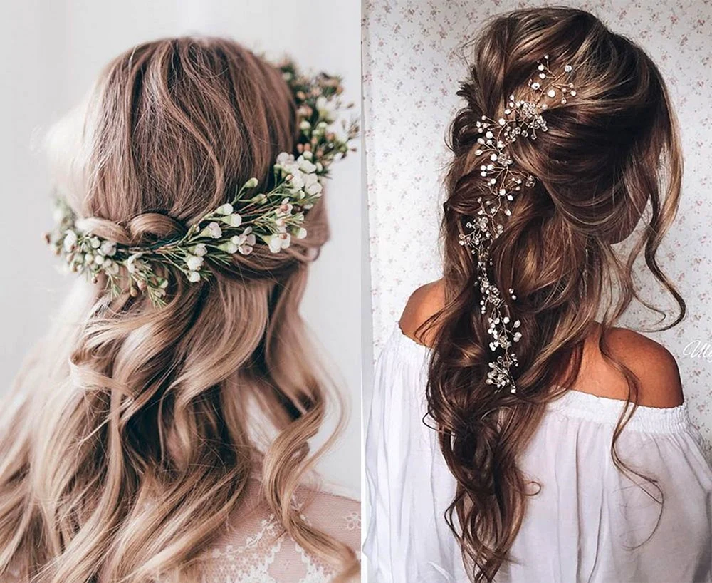 Frisuren für den Abschlussball lange Haare