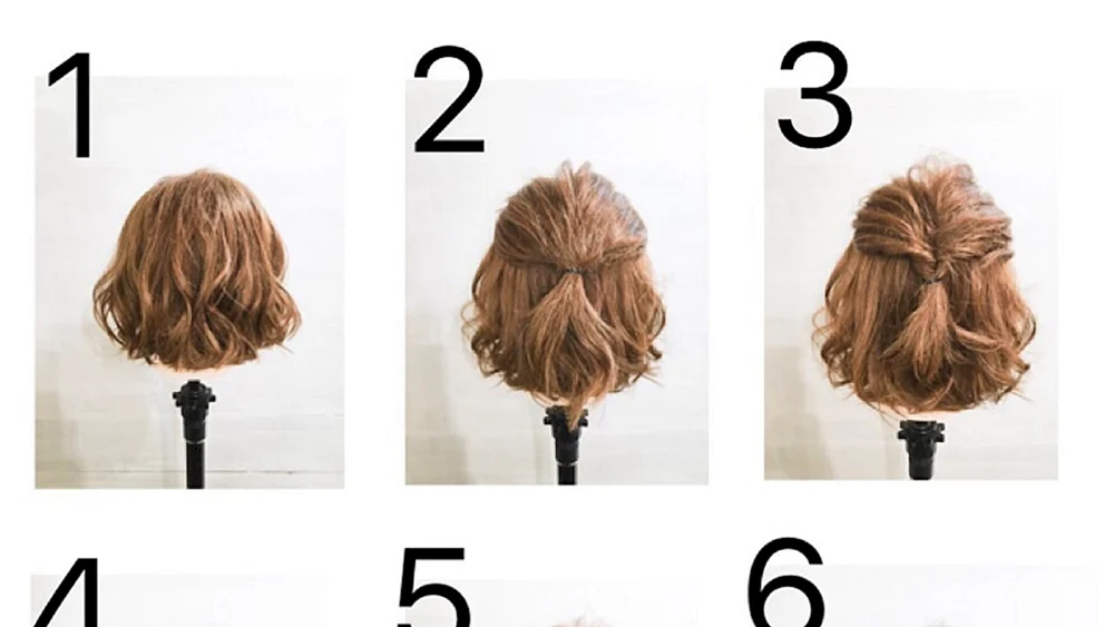 Schritt-für-Schritt-Frisuren