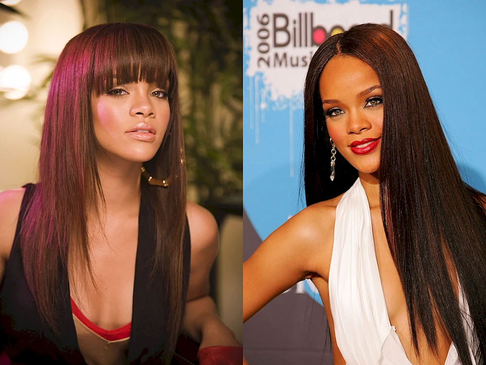 Rihannas Frisuren