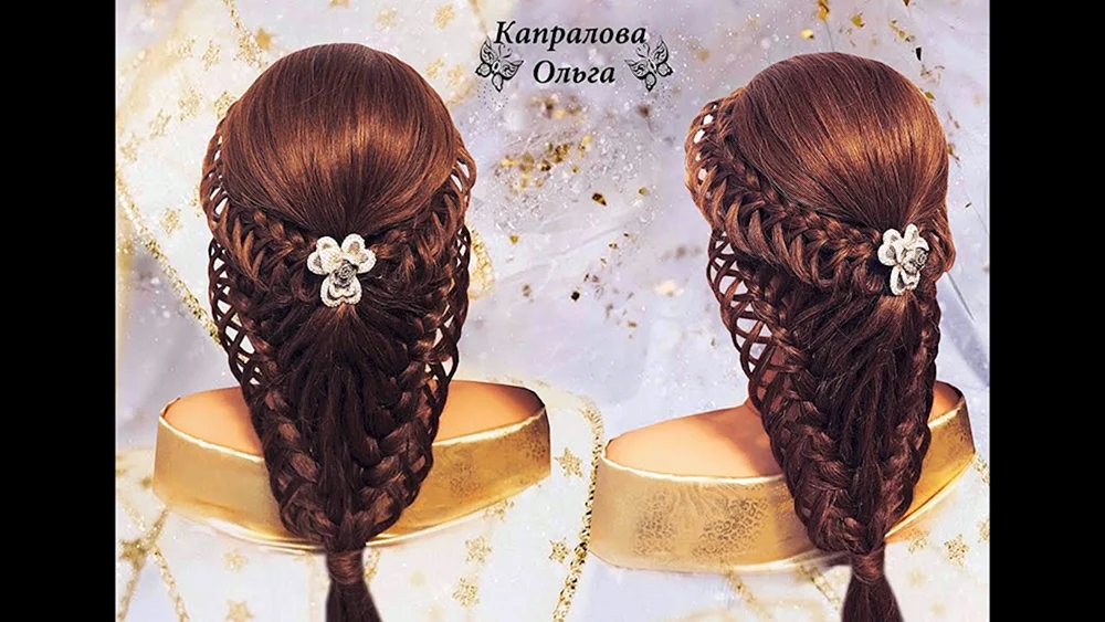 Flechtfrisuren mit Zöpfen