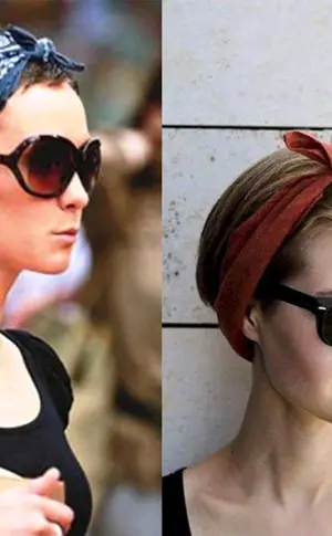 Frisuren mit Bandana