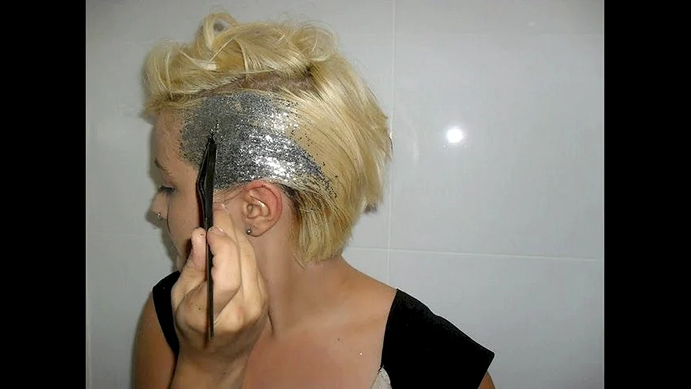 Glitzerhaar