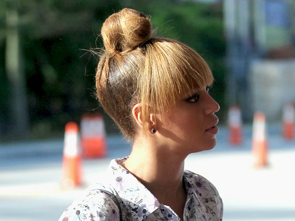 Haar mit Pony
