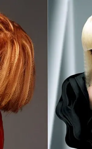 Afro-Locken auf kurzem Haar