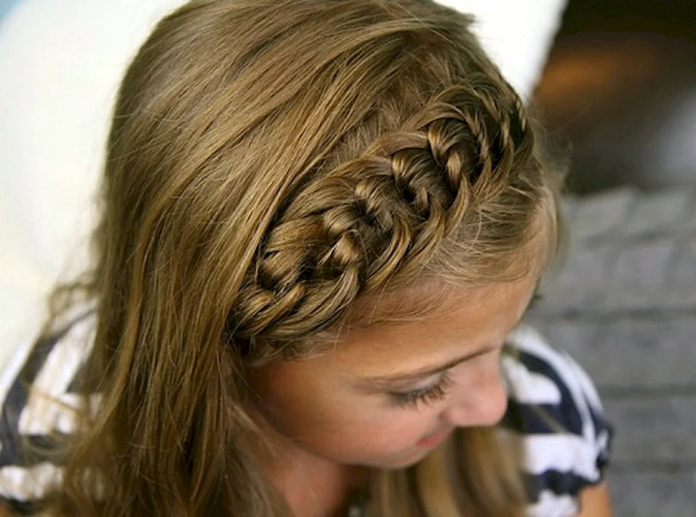 Flechtfrisuren für Kinder