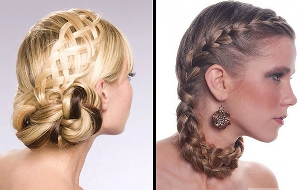 Geflechtfrisuren für langes Haar
