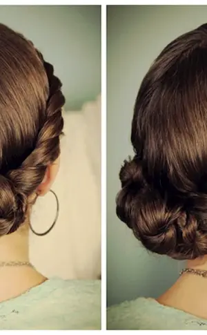Frisuren mit Zöpfen