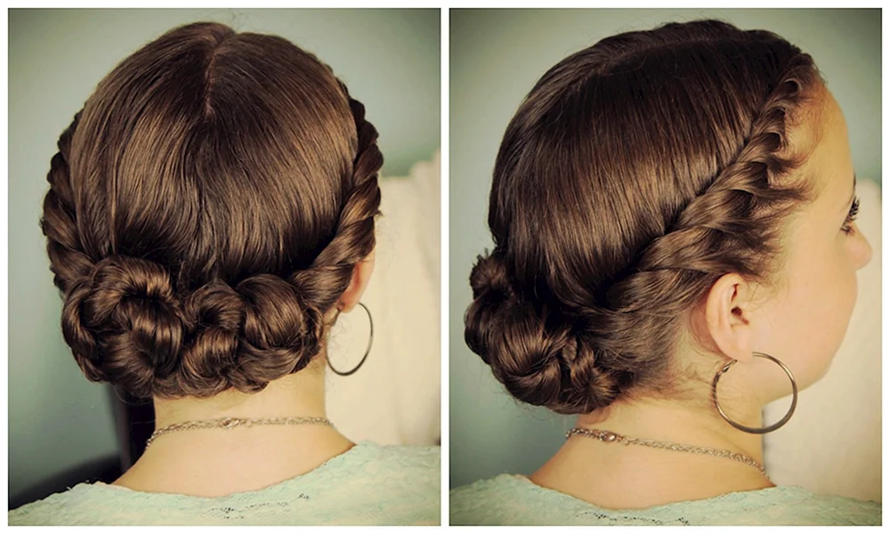 Frisuren mit Zöpfen
