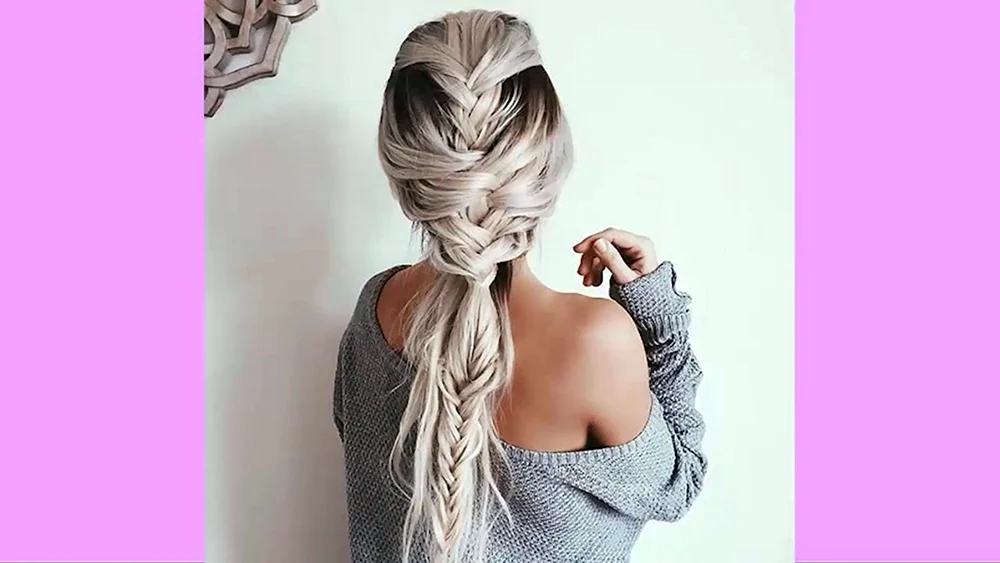Frisuren mit Zöpfen