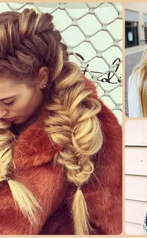 Frisuren mit Zöpfen