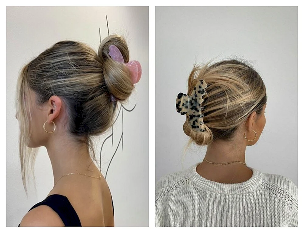 Krebsfrisuren für langes Haar