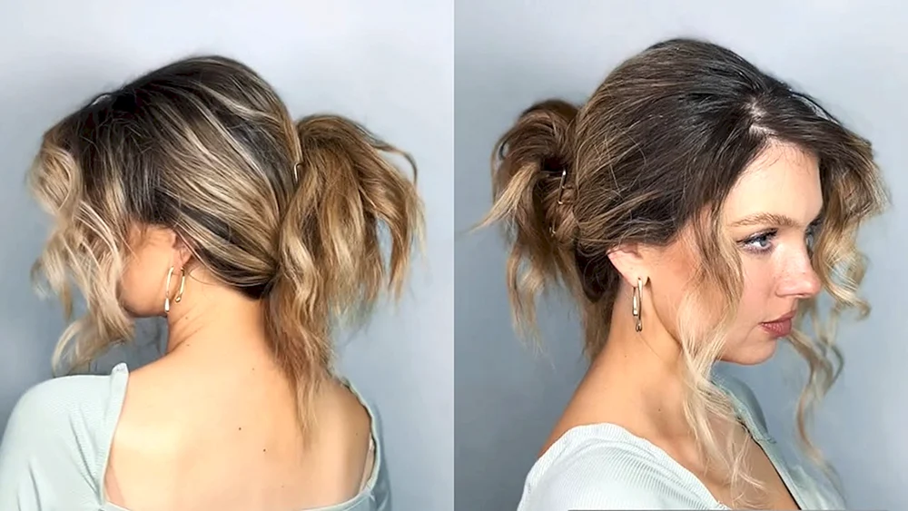 Krebsfrisuren für mittleres Haar
