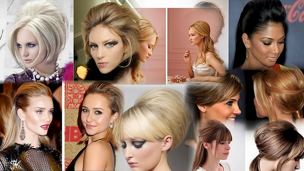 Frisuren mit gekämmten Haaren für mittlere Haare