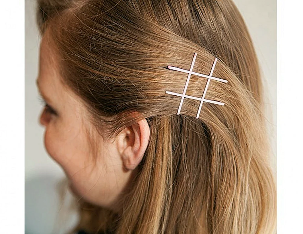 Schönheitsfrisuren mit Haarnadeln Flechtfrisuren