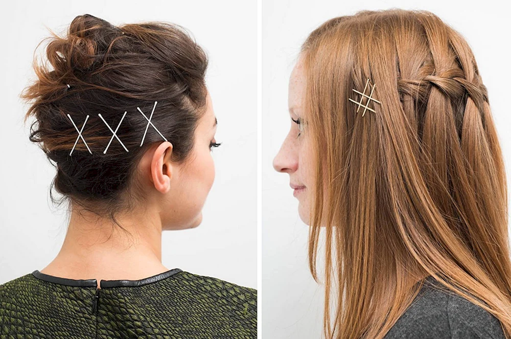 Glatte Frisuren für langes Haar