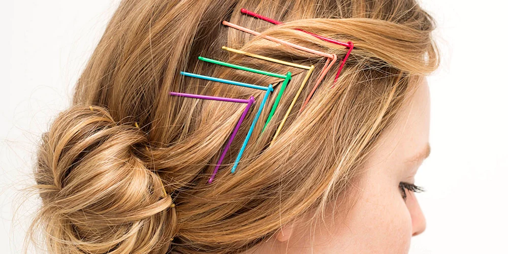 Frisuren mit Haarnadeln