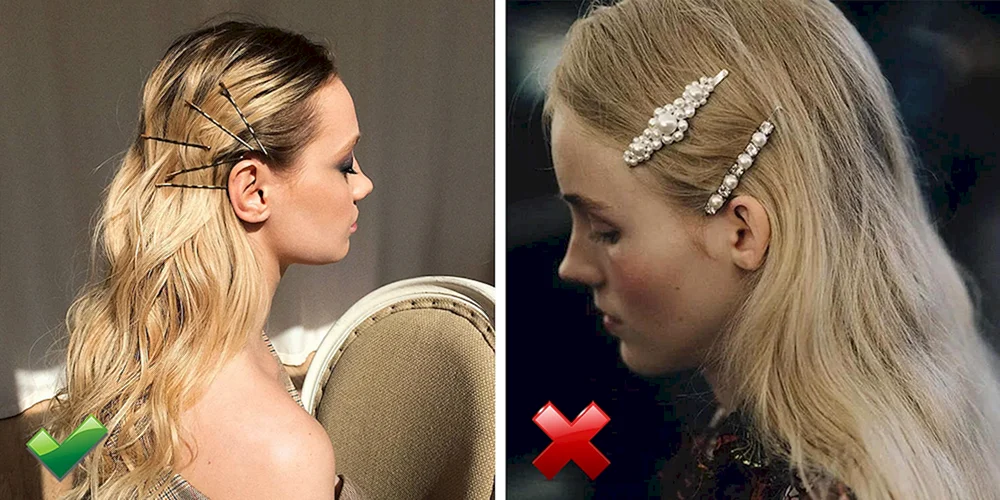 Strähnenhafte Frisuren