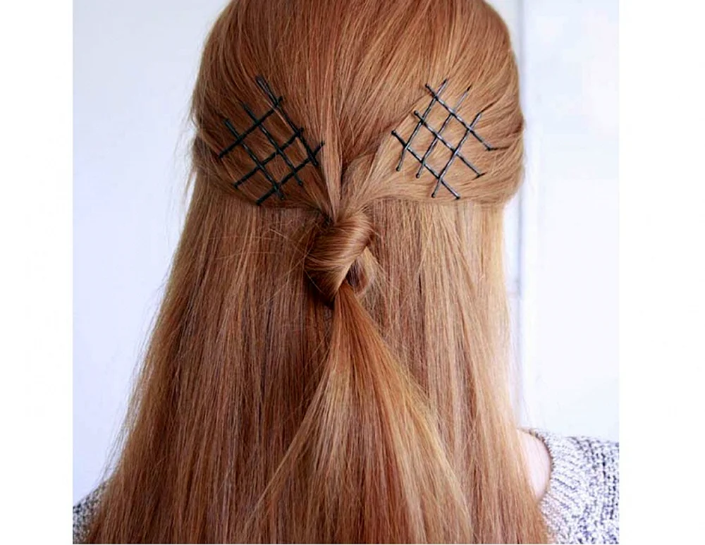 Frisuren mit Haarnadeln