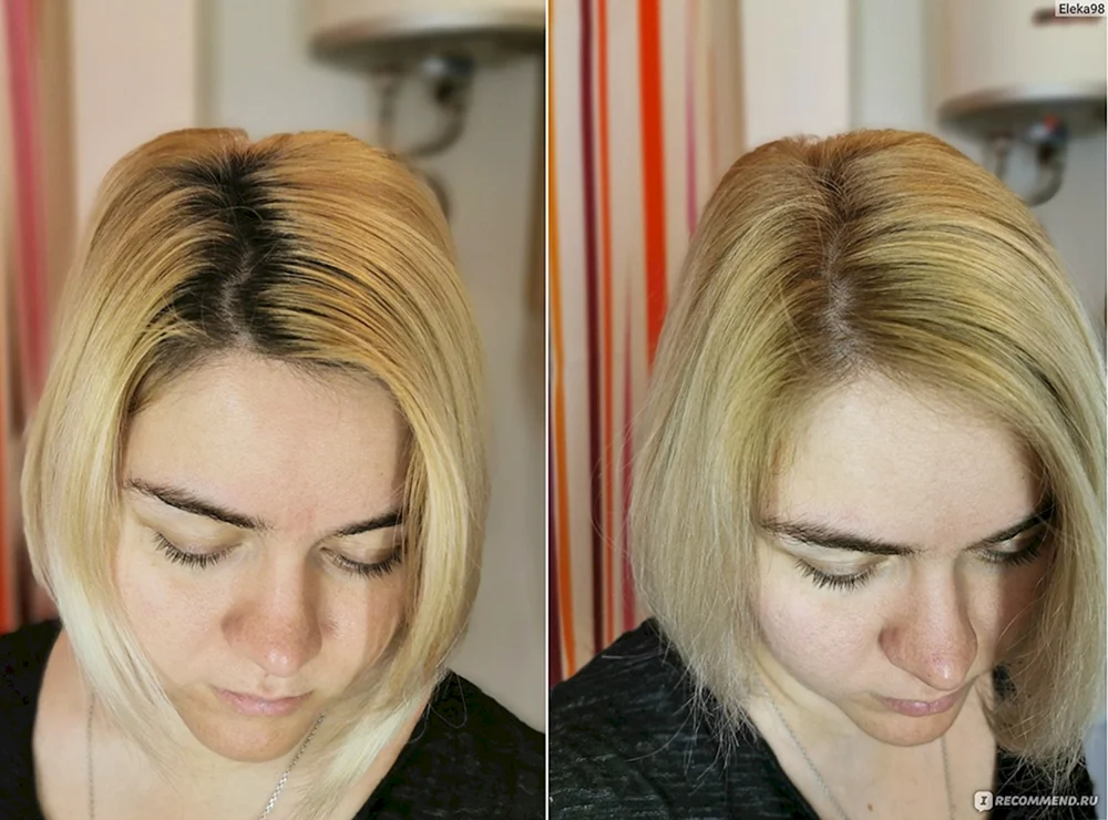 Dunkelblonde Balayage
