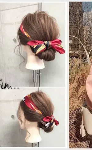Kopftuchfrisuren