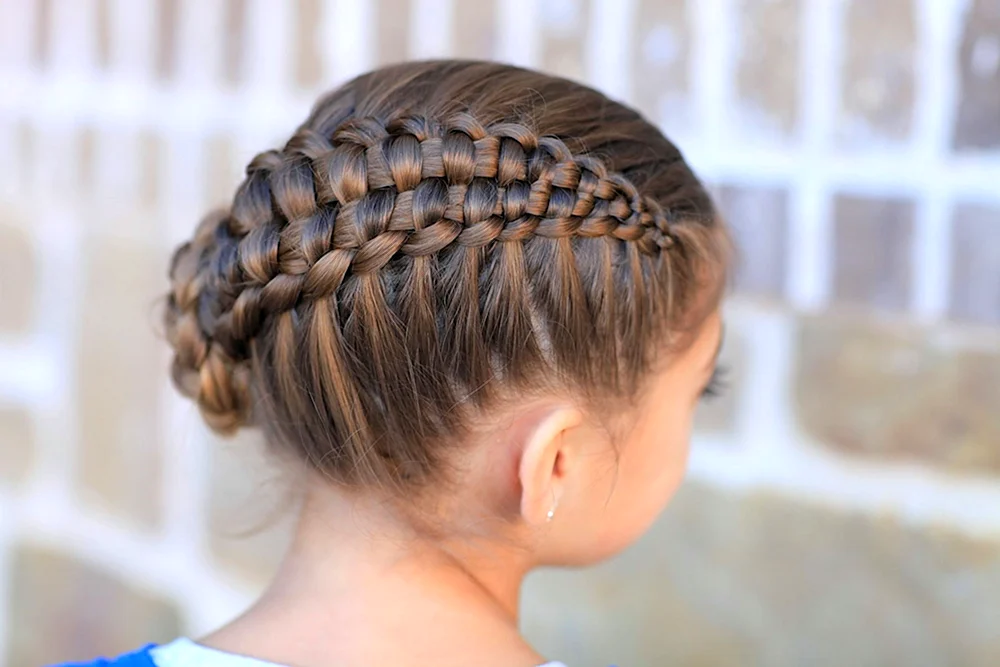Flechtfrisuren für Mädchen