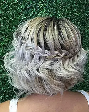 Flechtfrisuren für kurze Haare