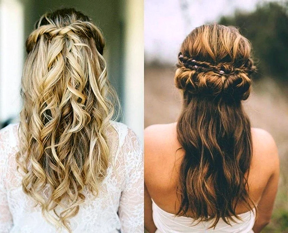 Frisuren mit halblangem Haar