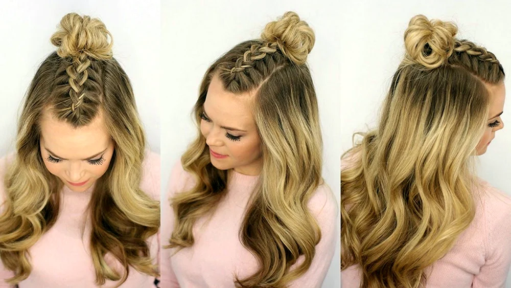 Frisur mit losem Haar