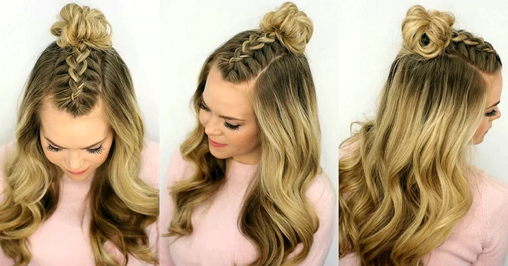 Frisuren mit Locken für Mädchen