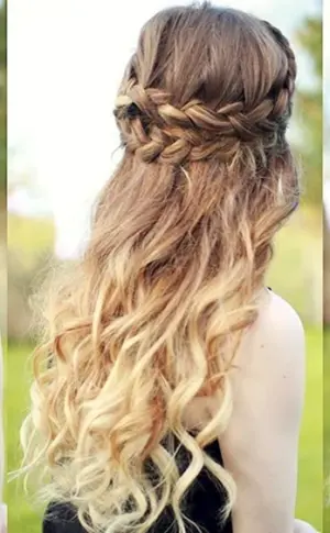 Frisuren mit losen Haaren