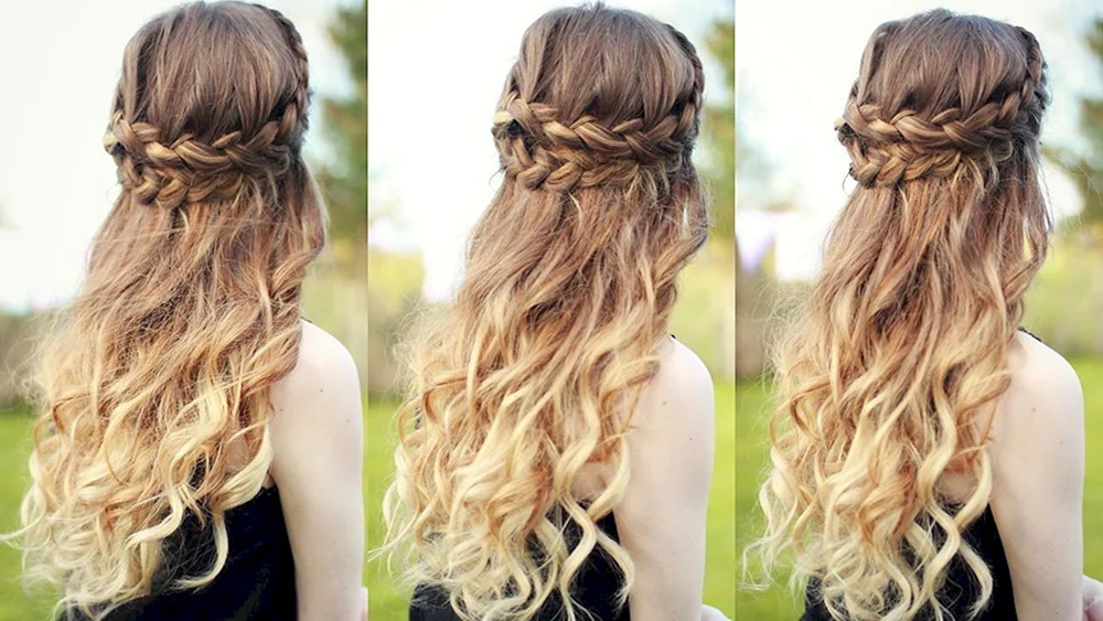 Frisuren mit losen Haaren