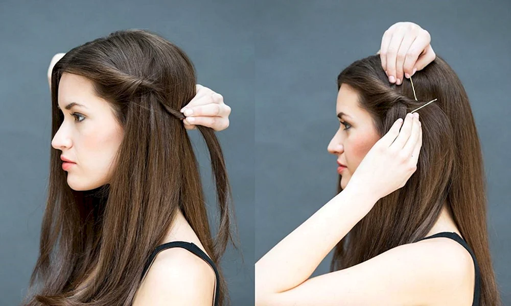 Langes Haar lange Haare