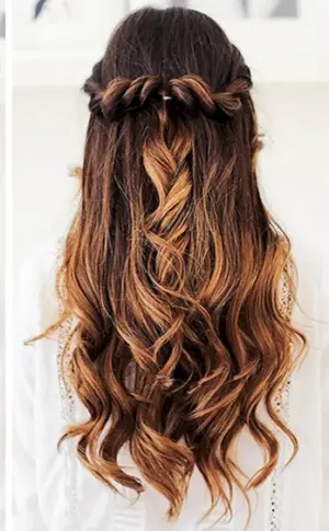 Lockere Frisuren