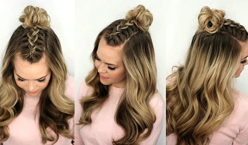 Lockere Frisuren