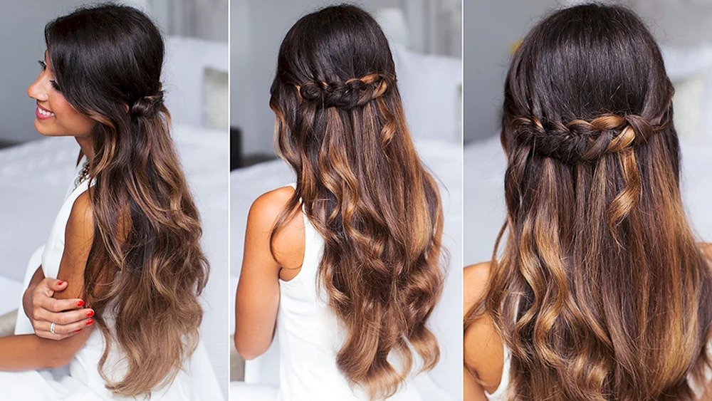 Lockenfrisuren für mittellanges Haar