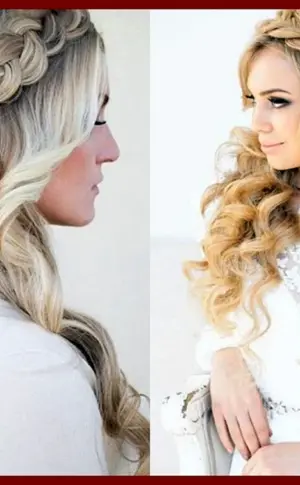 Frisuren mit losen Haaren