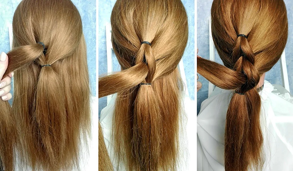 Frisuren mit Gummibändern