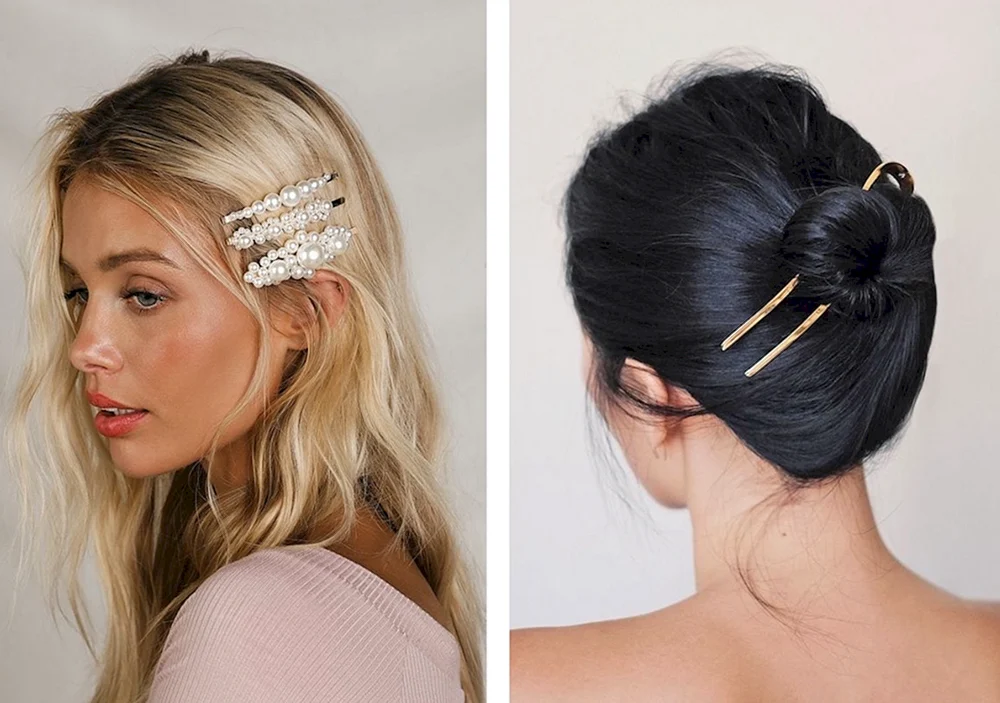 Pin für Haare Haarnadel-Frisuren