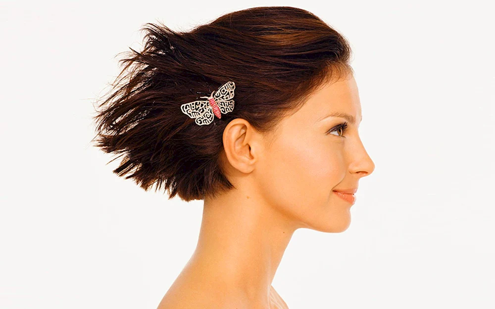 Frisuren mit Haarnadeln