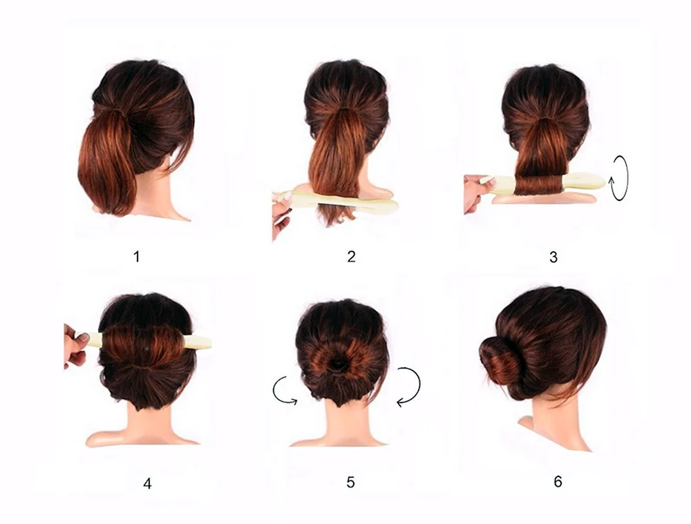 Frisuren mit Twister-Haarnadel