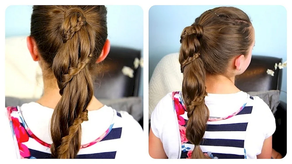 Schulfrisuren für Mädchen