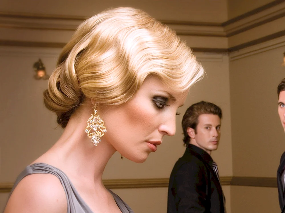 Hollywood Gatsby Wave Retro Frisuren