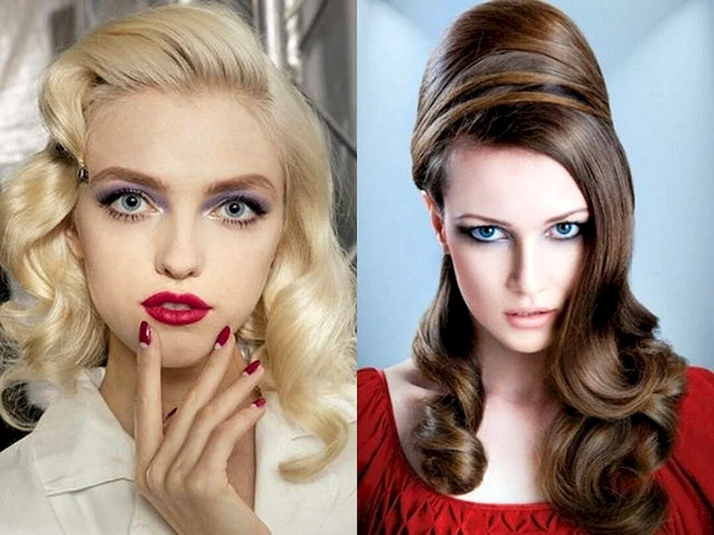 Retro-Style Frisuren