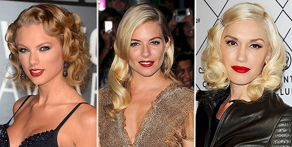 Frisuren im alten Hollywood-Stil