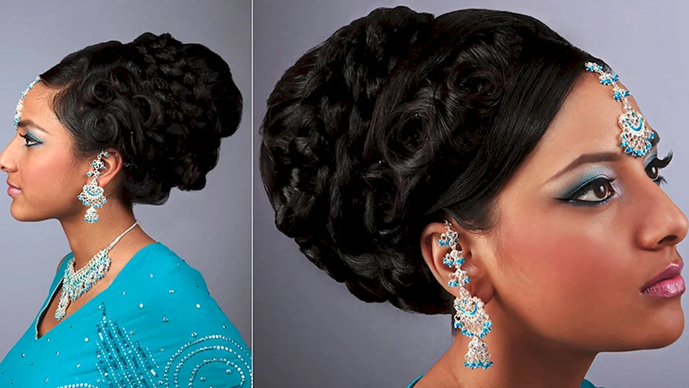 Frisuren im östlichen Stil