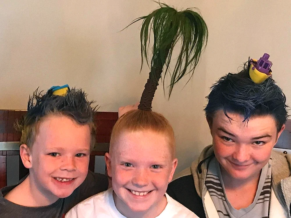 Lustige Frisuren für Kinder