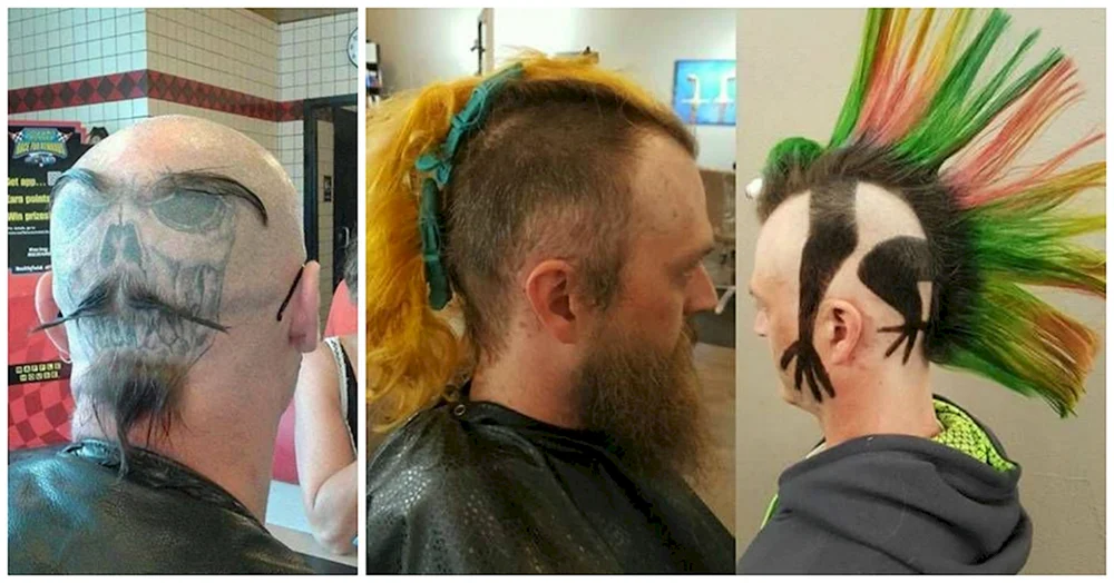Lustige Frisuren